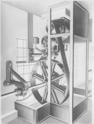 Senkrechter Spannrollentrieb (Wülfel, Hannover) : Technikgeschichte | Maschinenbau | Maschinenelemente | Transmissionen, Getriebe
