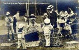 Wilhelm, Louis Ferdinand und Hubertus von Preußen