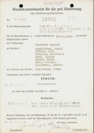 Huber, Ludmilla