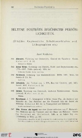Seltene Porträts berühmter Persönlichkeiten (541-748)