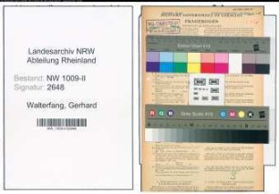 Entnazifizierung Gerhard Walterfang , geb. 09.09.1917 (Postarbeiter)