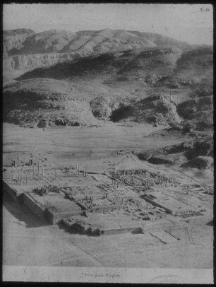 Luftbildaufnahme von Persepolis