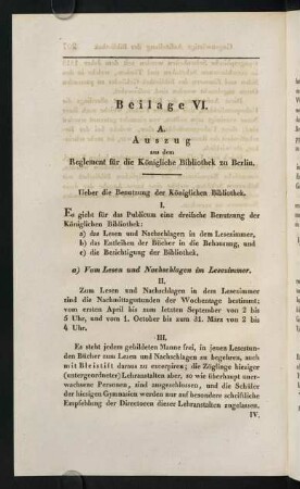 208-217, Beilage VI.