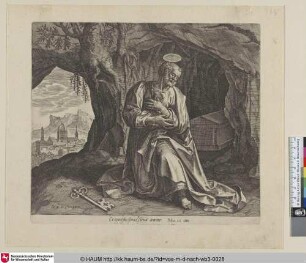 [Die Buße des hl. Petrus; The repentance of Peter, Mark 14:66-72, cf. Matt. 26:71]