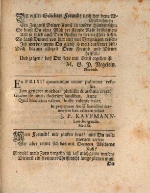 Diss. inaug. med. de ophthalmia