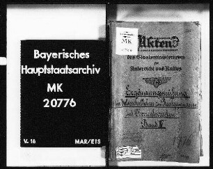 Ergänzungsprüfung für Volksschullehrer an Realgymnasien und Oberrealschulen.