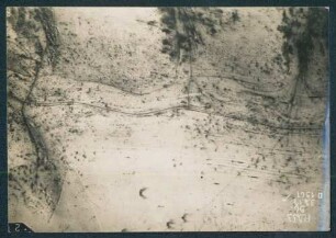 Foto eines Geländes nördlich von Verdun (Luftbild)