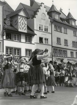 Kindertrachtengruppe in Lindau