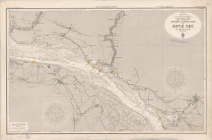 249 Nordsee; deutsche Küste. Die Elbe von Brunshausen bis Tinsdahl