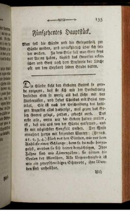 Fünfzehntes Hauptstück.