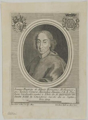 Bildnis des Ioannes Baptista de Altery