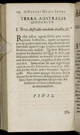 Terra Australis Incognita