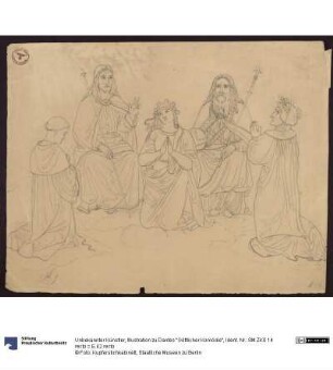 Illustration zu Dantes "Göttlicher Komödie"
