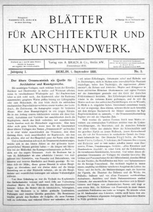 No. 9, 1. September 1888