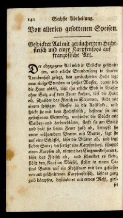 Von allerley gesottenen Speisen.