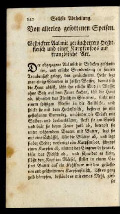 Von allerley gesottenen Speisen.