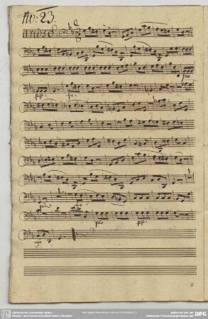 23. Graun, Johann Gottlieb, Sinfonien, GraunWV A:XII:20 