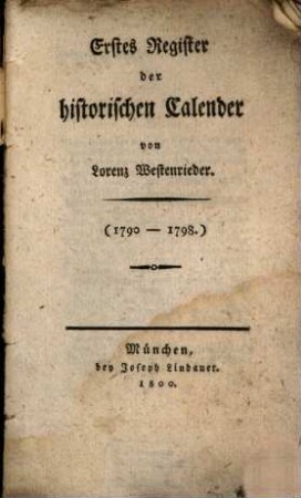 Historischer Calender. 1798,a