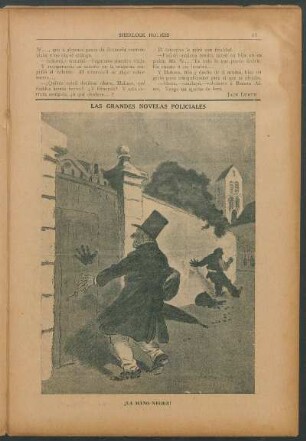 Las grandes novelas policiales - ¡La Mano Negra! - [Dibujo]