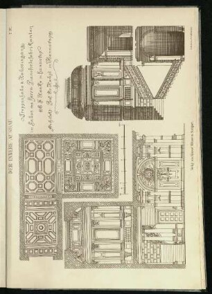 Treppenhaus und Hauseingang i. H. des Herrn Pianofortefabrikant E. F. Haake in Hannover
