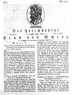 Nro. 140., Sonnabend den 14. July
