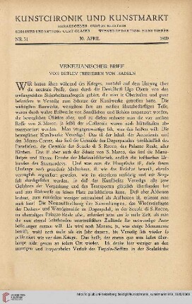 Nr. 31 (30. April 1920)