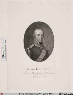 Bildnis Friedrich Wilhelm Bülow (von Dennewitz) (1814 Graf)