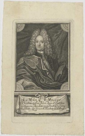 Bildnis des Joh. Henr. Mylius