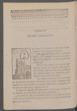 Capítulo CV - Prueba terminante