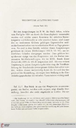 20: Bruchstücke altattischer Vasen
