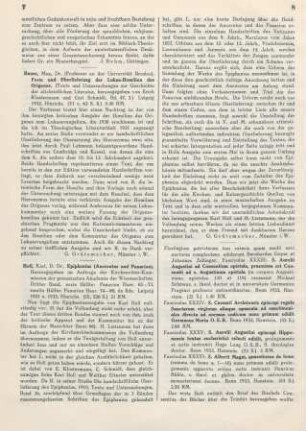 8-9 [Rezension] Florilegium Patristicum ; Nr. 33, Nr. 34, Nr. 35, Nr. 36