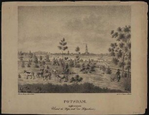 Blick auf Potsdam von Hermannswerder
