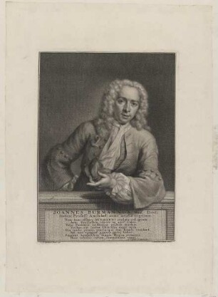 Bildnis des Joannes Burmannus