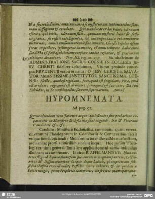 Hypomnemata