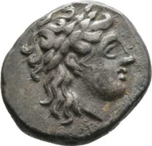 Münze, 1/2 Drachme (Hemidrachme), 4.Jhd. v. Chr.