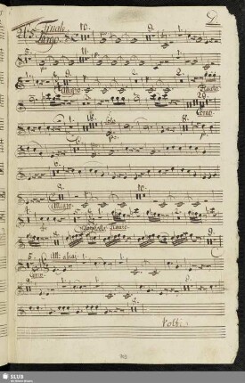 265. Finale/Quartetto: Innanzi à un bel sembiante / Sarti, G.