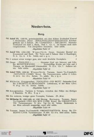 Niederrhein (Nr. 692-1067)