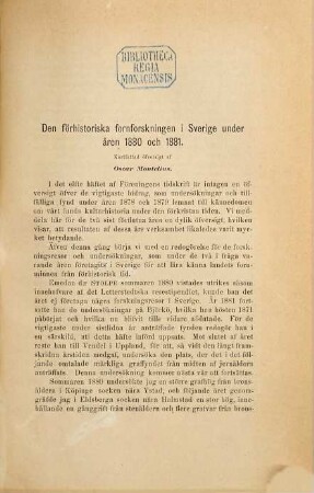 Svenska Fornminnesföreningens tidskrift. 5. 1881/83 (1882/84)