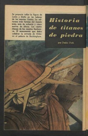 Historia de titanes de piedra