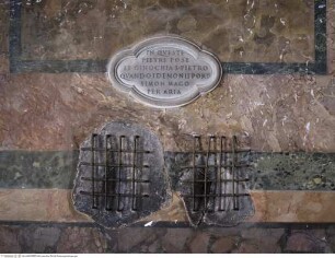 Knieabdrücke des heiligen Petrus - Silices Apostoli