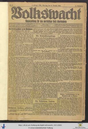 Nr. 1-25 (Januar 1921)
