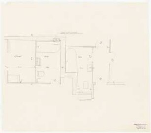 Mietshaus Schönwalder Allee (Haus Bernhardt), Berlin-Spandau Wiederaufbau: Grundriss 1:20