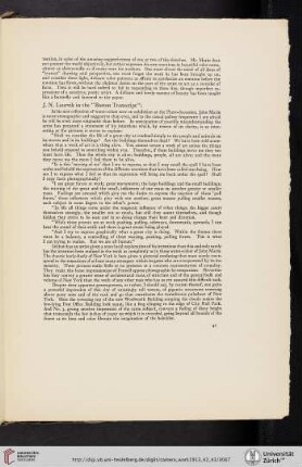 [Forbes Watson in the N. Y. Evening Post, continued from p. 26]