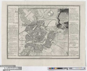 Neuer Grundriss der Churfürstl. Handels-Stadt Leipzig 1786