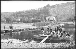 1. Pionier-Bataillon No. 12 - Kriegsmäßiger Brückenschlag