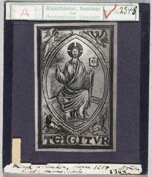 Douais, Bibliothèque Municipale: Missale, Thronender Christus