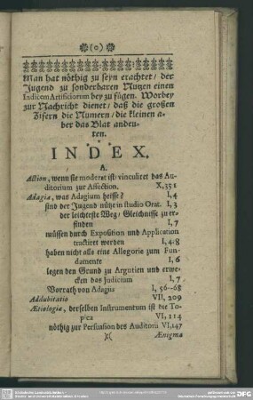 Indicem Artificiorum