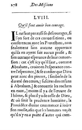 LVIII. Qu'il faut auoir bon courage