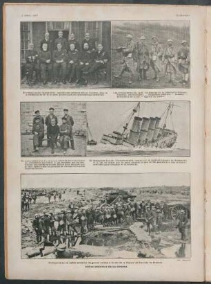 Notas gráficas de la guerra
