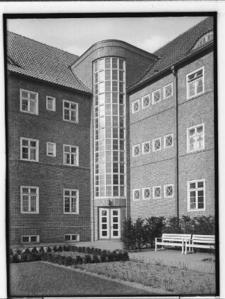 Altersheim Groß-Borstel (Hamburg-Groß-Borstel): Gebäudeteilansicht : SchumacherWV Nr. 303